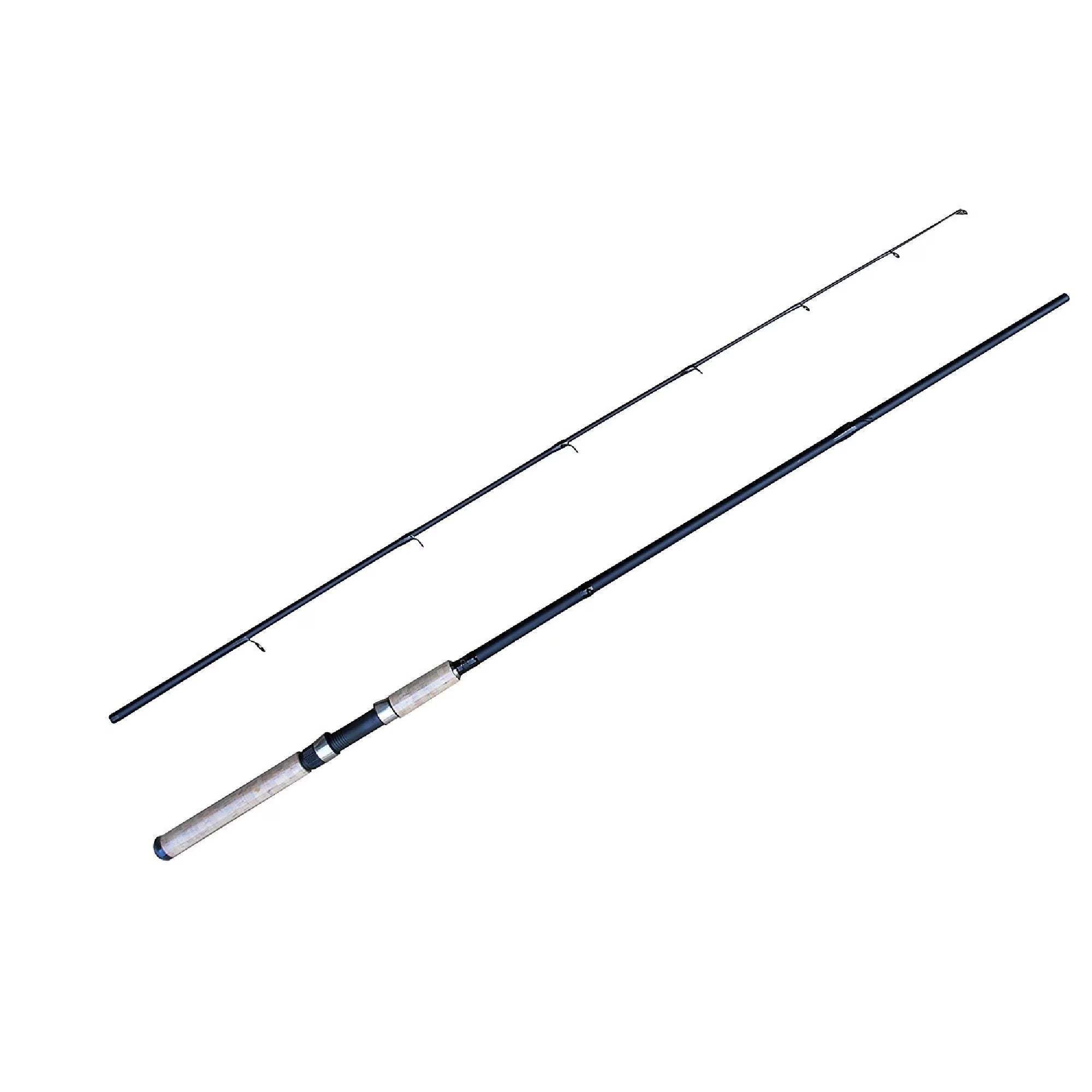 2-Piece Strong and Lightweight Portable Carbon Fiber, Graphite Spinning Fishing Rod, Fishing Pole Spinning Rod, Carbon and Glass Fiber Trout Fishing Pole