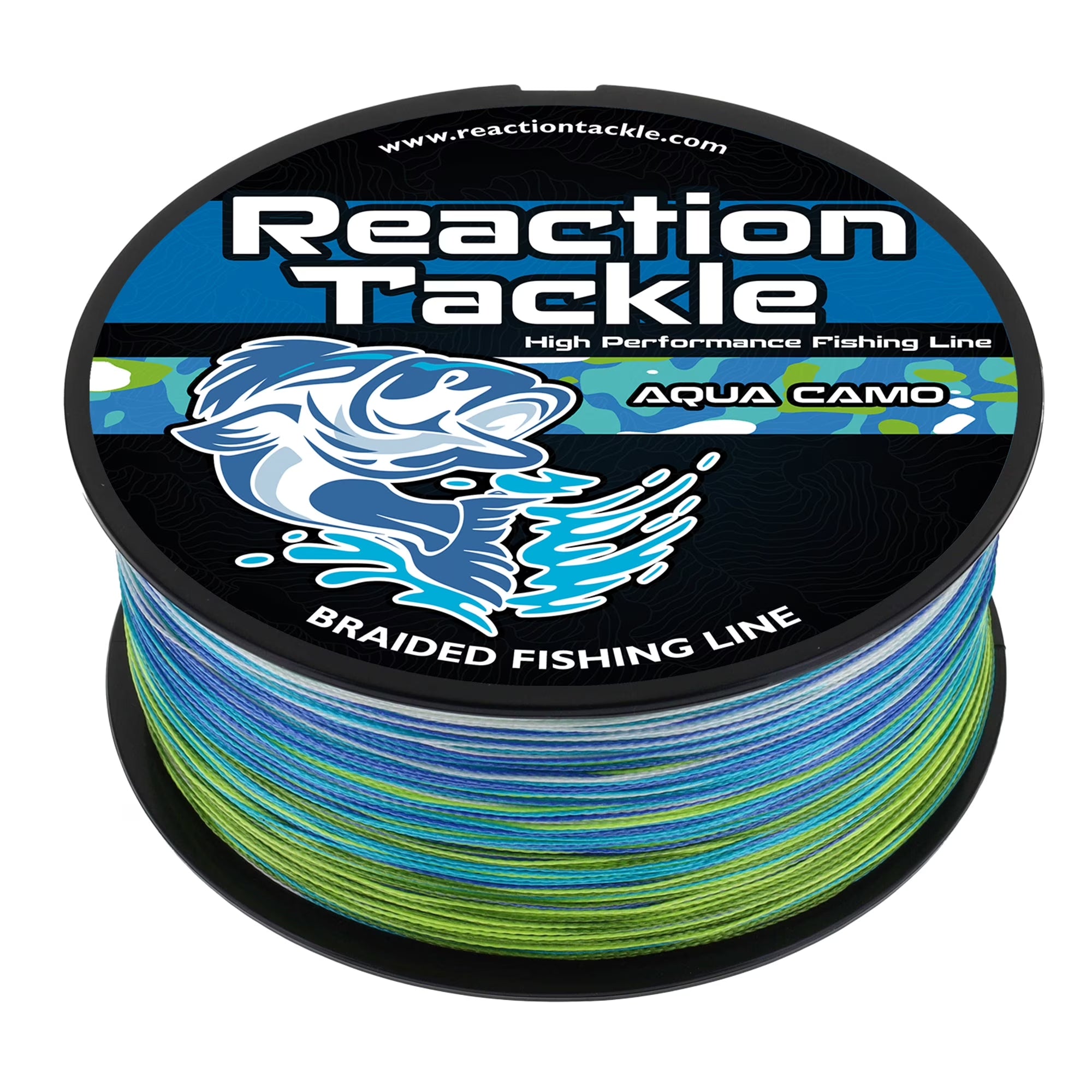 Braided Fishing Line Braided Line Aqua Camo - 50LB / 1500Yd
