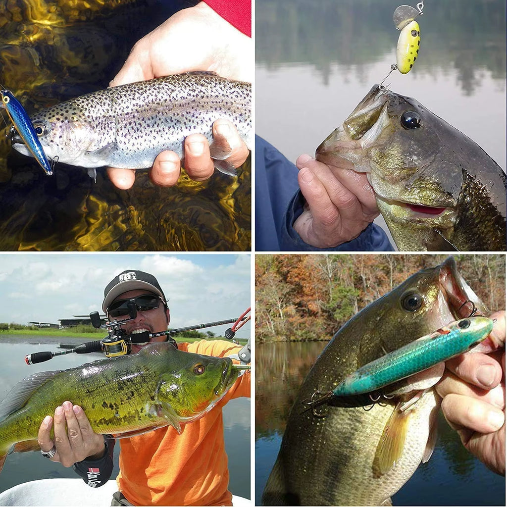 100Pcs Treble Hooks Saltwater Fishing Hooks High-Carbon Steel Fishhooks High Strength Fishing Hooks Size 1/0#-14#