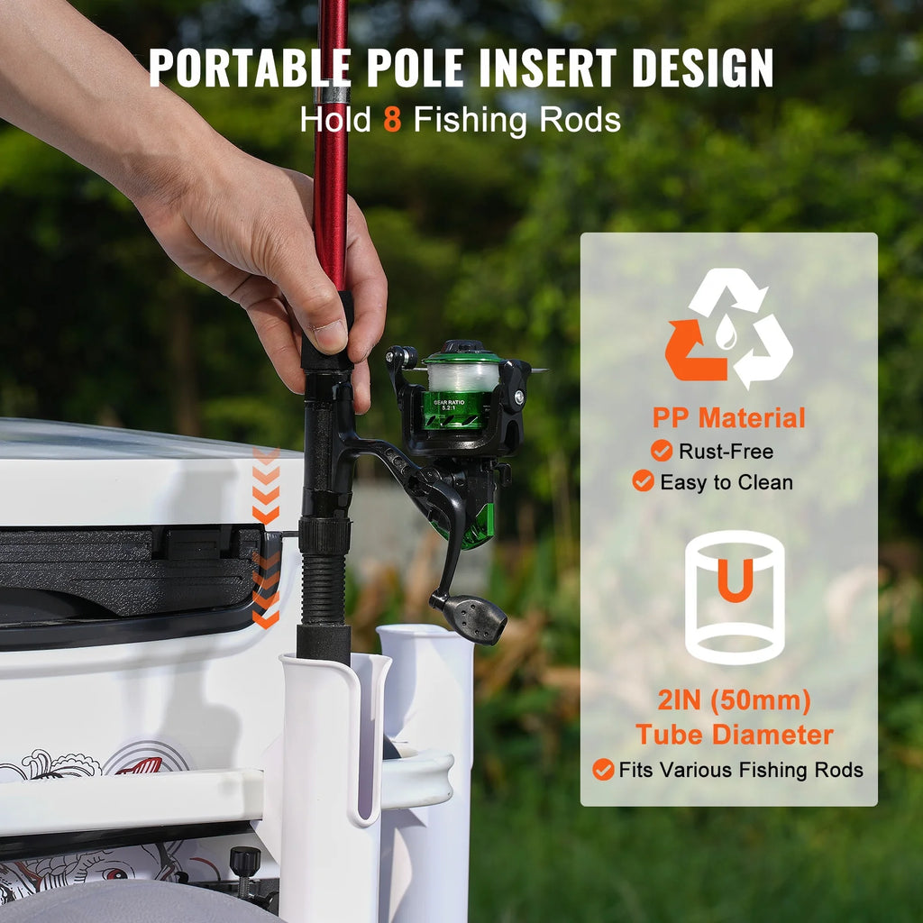 Beach Fishing Cart Fishing Trolley 300 Lbs with Balloon Tires for Sand