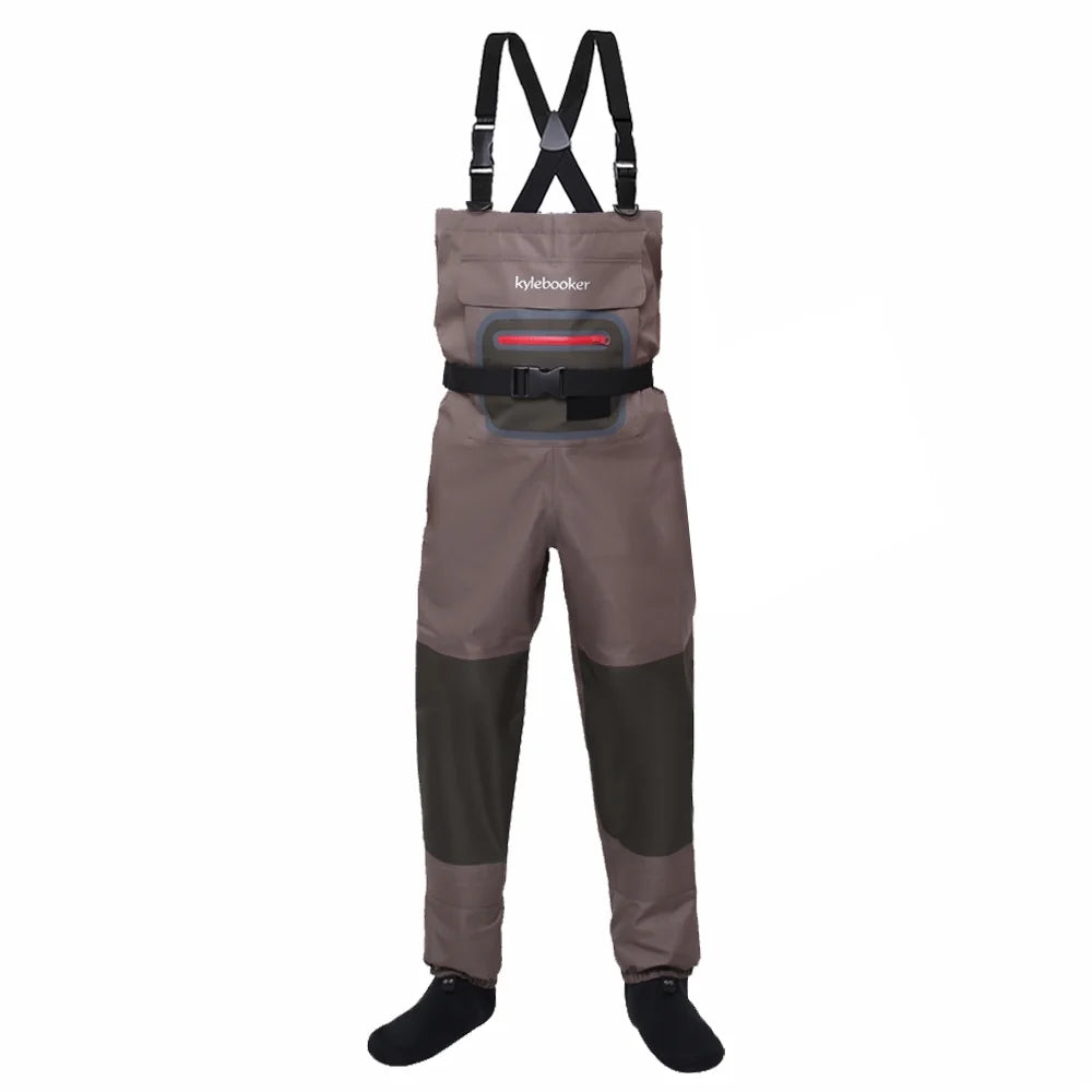 Fishing Breathable Stockingfoot Chest Waders KB001