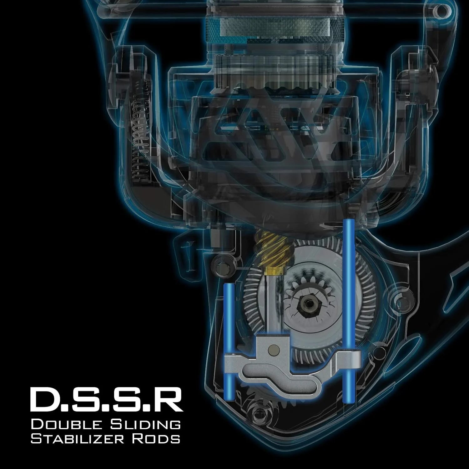 500 Spinning Reel Graphite Frame 5.2:1 Gear Ratio 7+1 Ball Bearings Fresh and Saltwater-Zephyr-Black