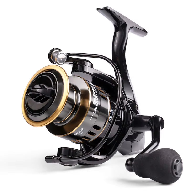 Fishing Reels Light Weight and Ultra Smooth Powerful EVA Grip Spinning Reels for Saltwater and Freshwater HE500-7000