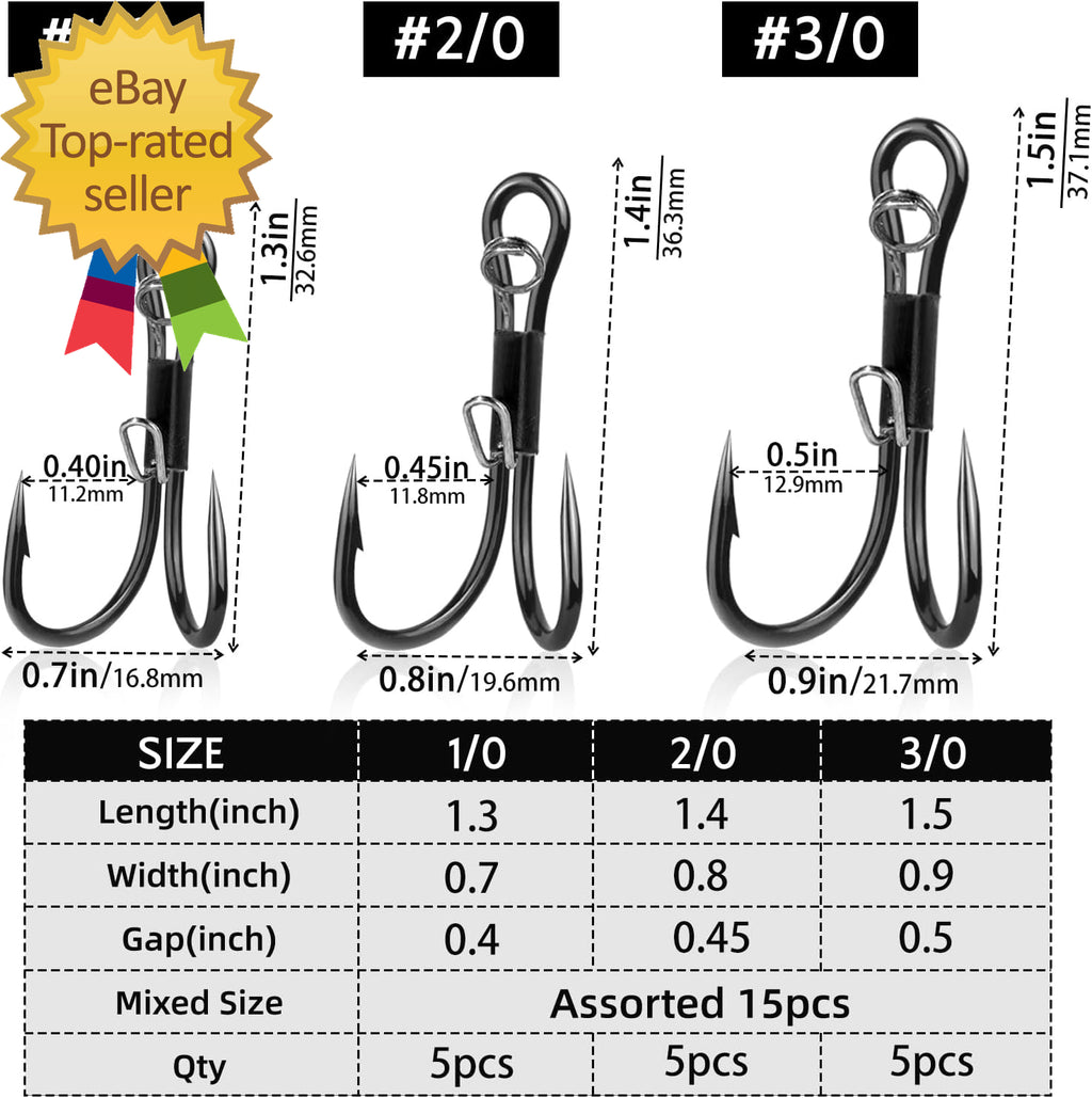 Live Shrimp Hooks 10/15PCS Double Fishing Hooks Shrimp Hooks Fishing Saltwater