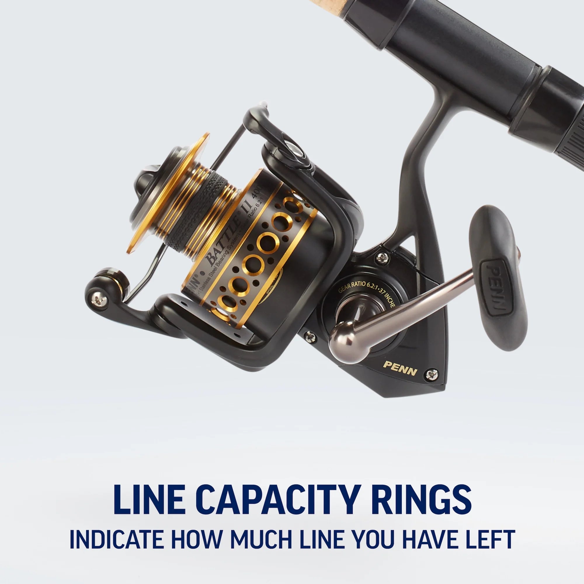 Battle® II Spinning Reel, 2500 Size Fishing Reel