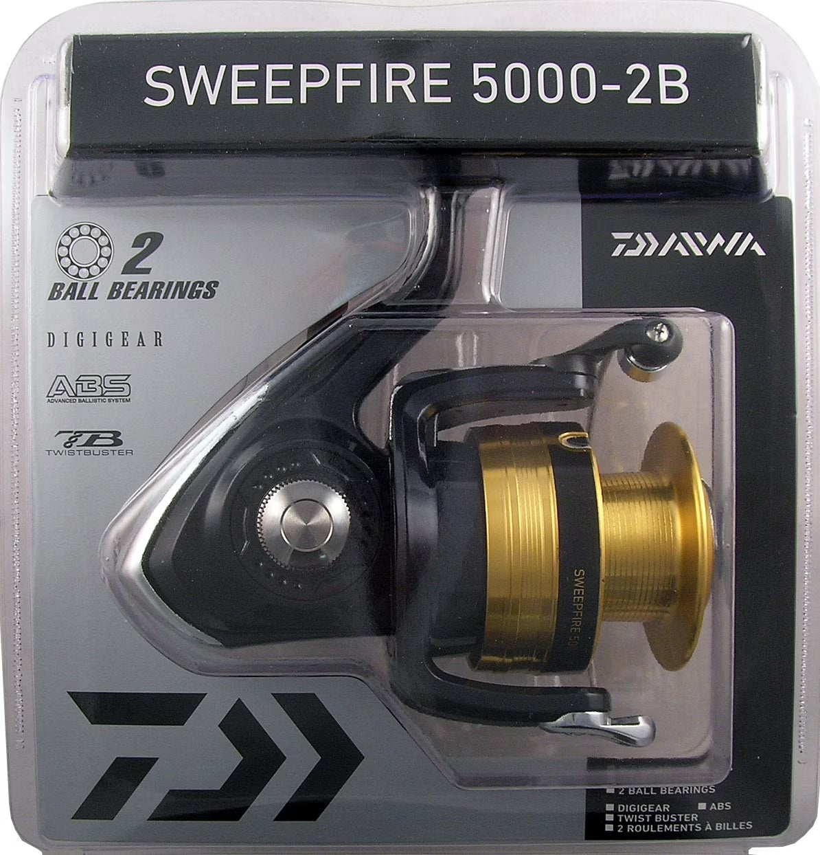 Sweepfire 5000-2B-CP Spinning Reel