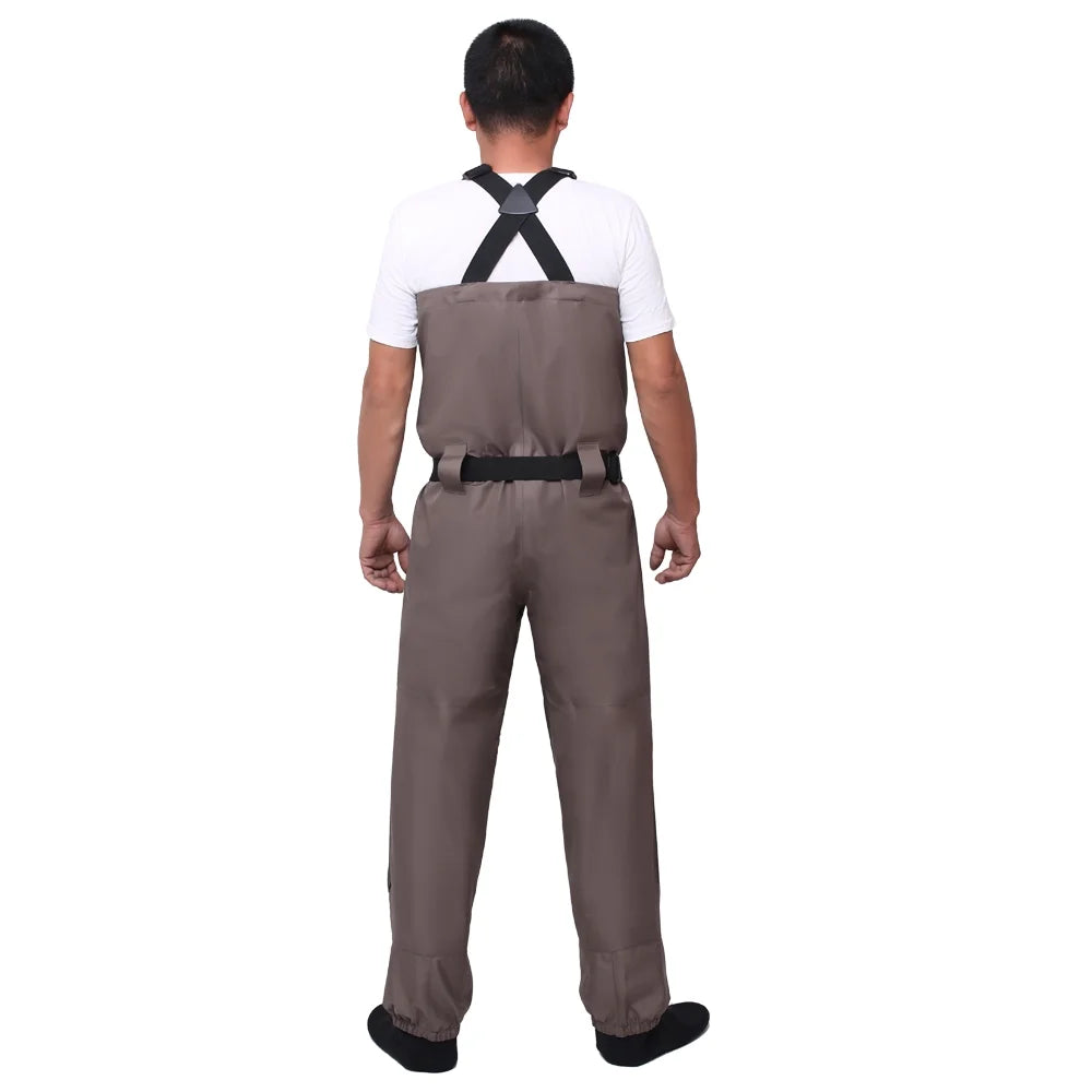Fishing Breathable Stockingfoot Chest Waders KB001