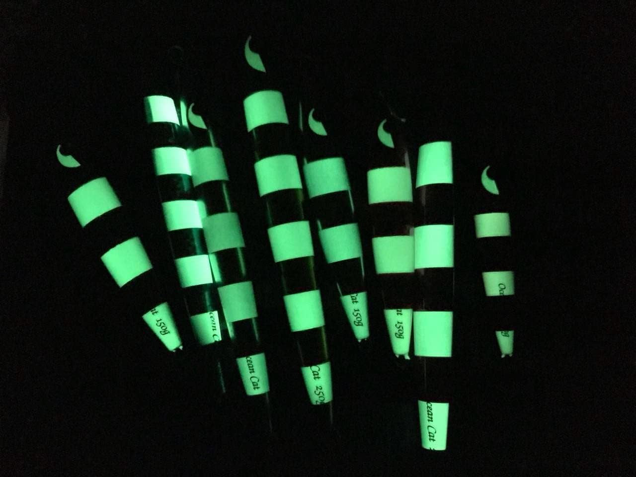 1 PC Slow Fall Pitch Fishing Lures Sinking Lead Metal Flat Jigs Jigging Baits with Hook for Saltwater Fishing 4 Colors 160G/200G