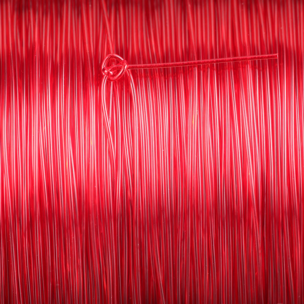 Cajun Line Smooth Cast Fishing Line, Low Vis Ragin' Red, 30 Pound Tested