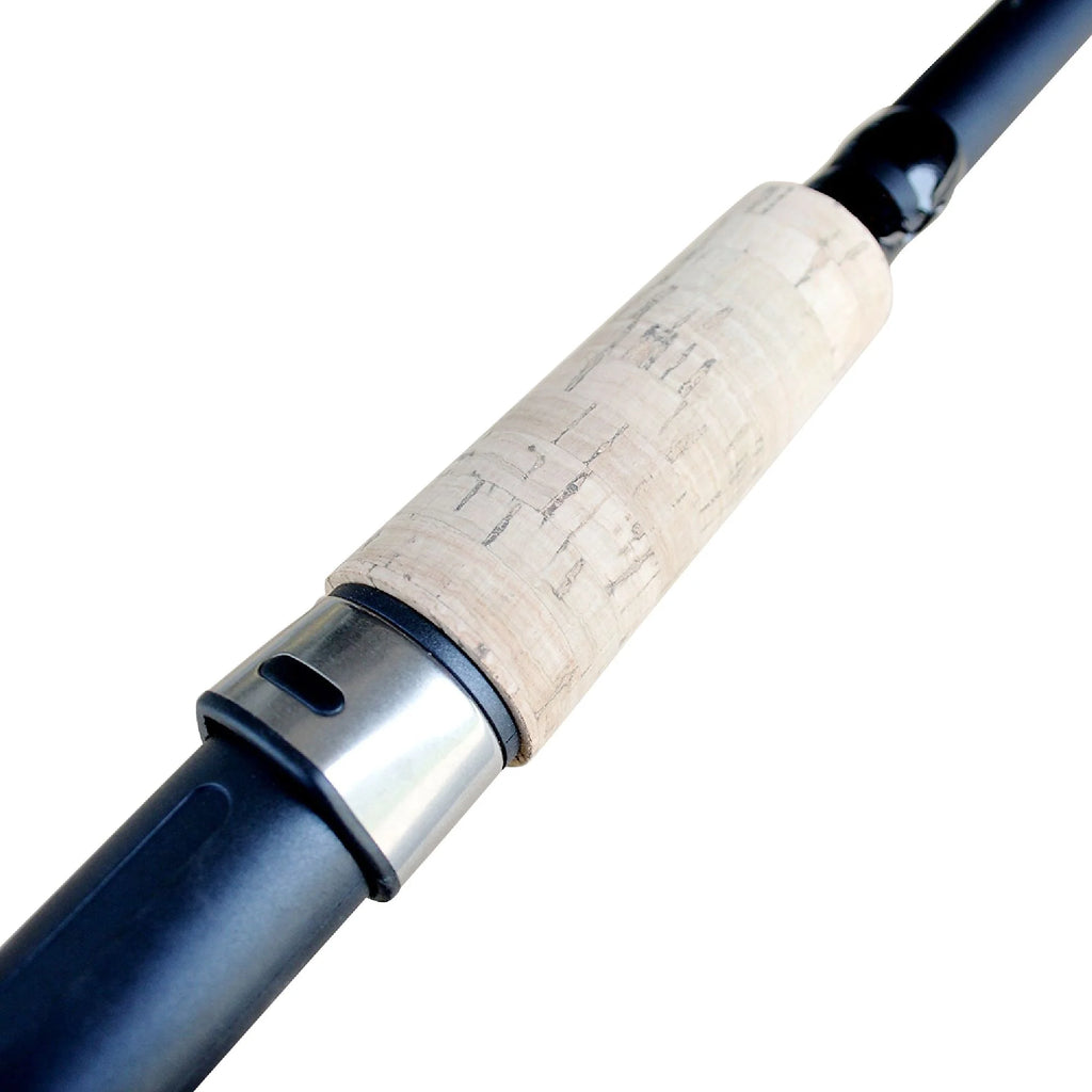 2-Piece Strong and Lightweight Portable Carbon Fiber, Graphite Spinning Fishing Rod, Fishing Pole Spinning Rod, Carbon and Glass Fiber Trout Fishing Pole