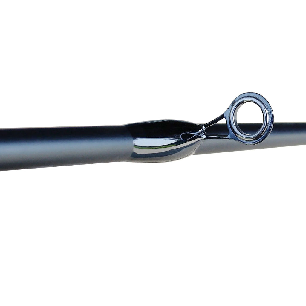 2-Piece Strong and Lightweight Portable Carbon Fiber, Graphite Spinning Fishing Rod, Fishing Pole Spinning Rod, Carbon and Glass Fiber Trout Fishing Pole